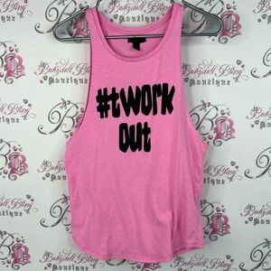 Material girl tank top #tworkout workout Graphic Tank Top gym